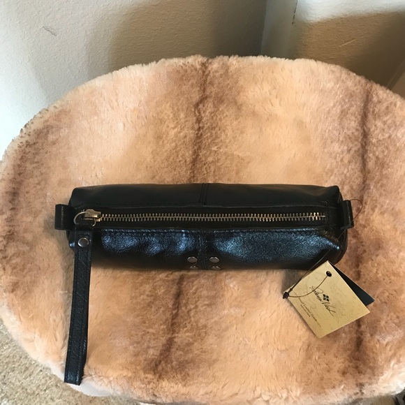 Patricia Nash Isla Oblong Black Leather Case - Picture 2 of 6